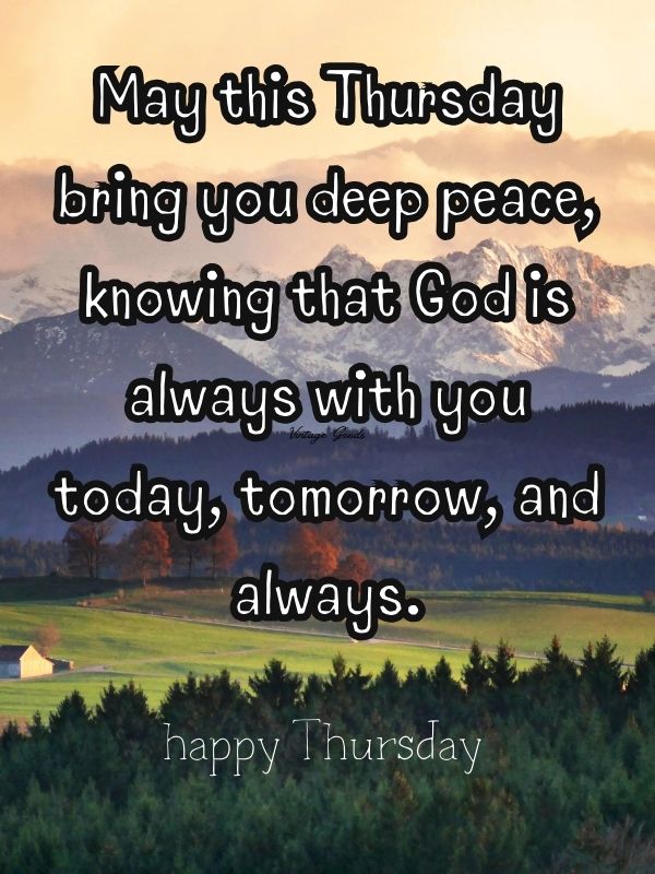 inspiring good morning thursday blessings