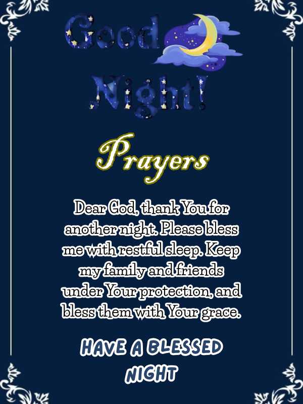 300+ Good Night Blessings, Prayers, and Inspiring Quotes