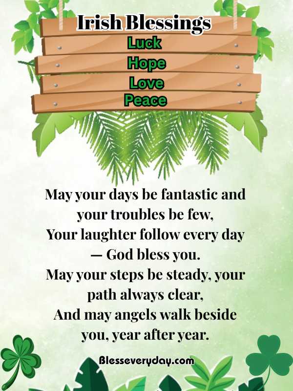 Best Irish Blessings