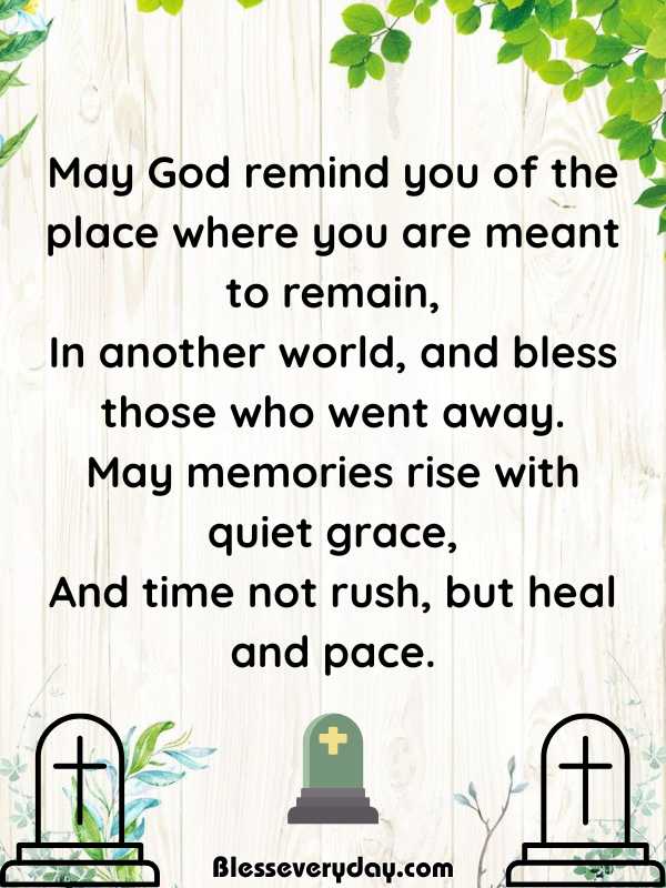 Irish Blessing During Loss